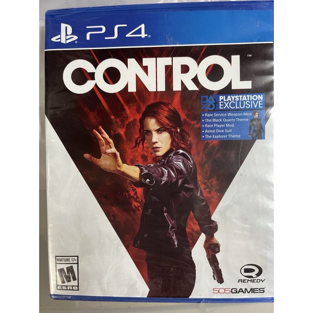 Control PS4 SEALED PlayStation 4 Brand New Sealed Free Ship